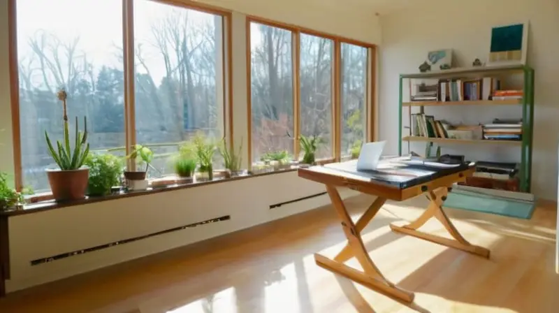 Espacio arquitectónico moderno y creativo