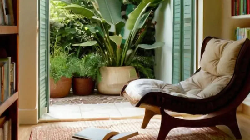 Estante acogedor invita a explorar el diseño