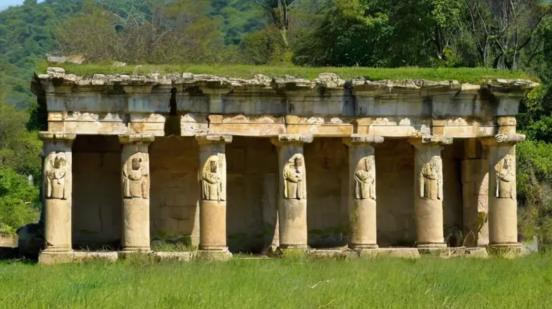 Ruinas antiguas evocan historia y grandeza