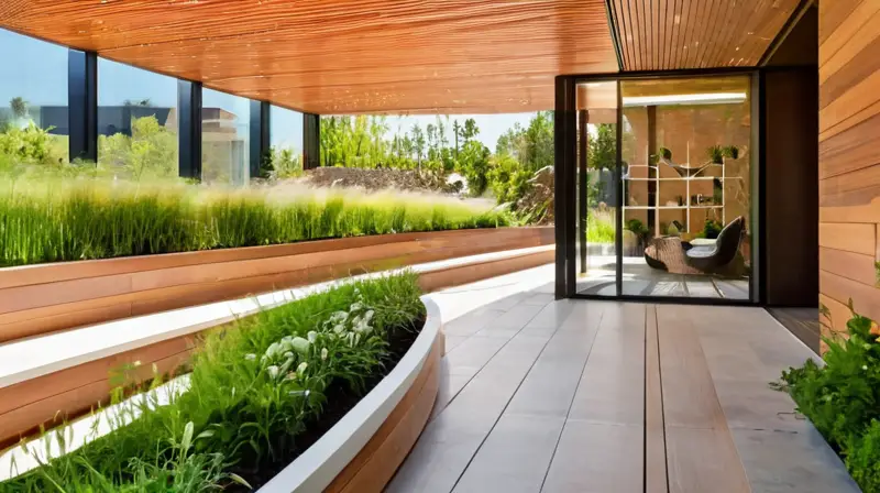 Fusión de naturaleza y diseño moderno