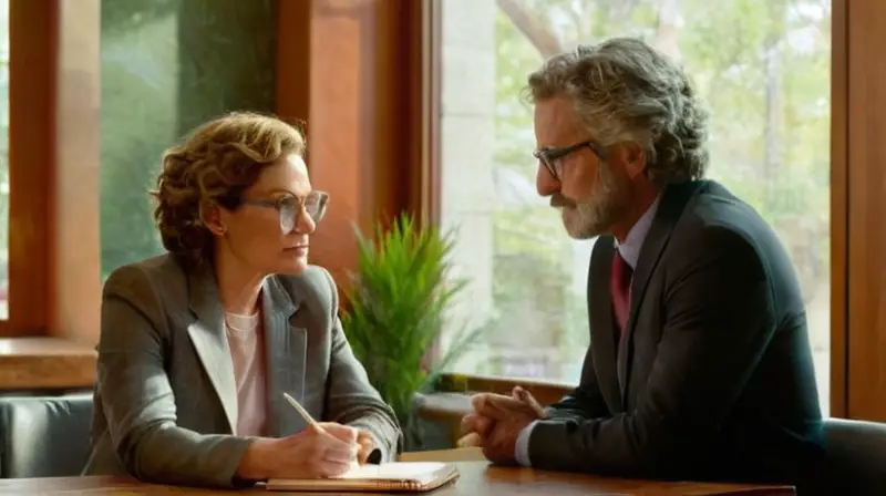 Jurados diversos discuten diseños en un ambiente profesional