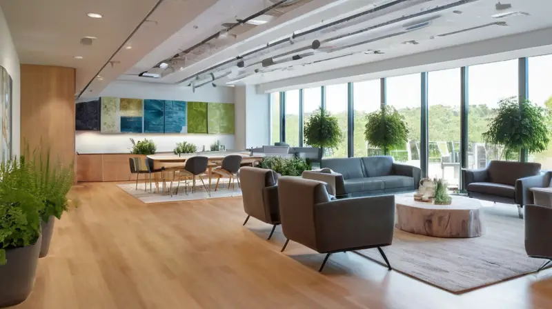 Espacio arquitectónico moderno